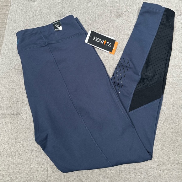 NWT FREESTYLE KNEE PATCH POCKET TIGHT SIZE 1X NIGHTSKY BLUE...